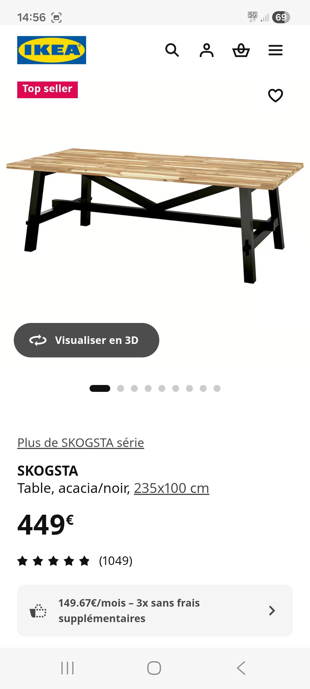 Foto verkoper