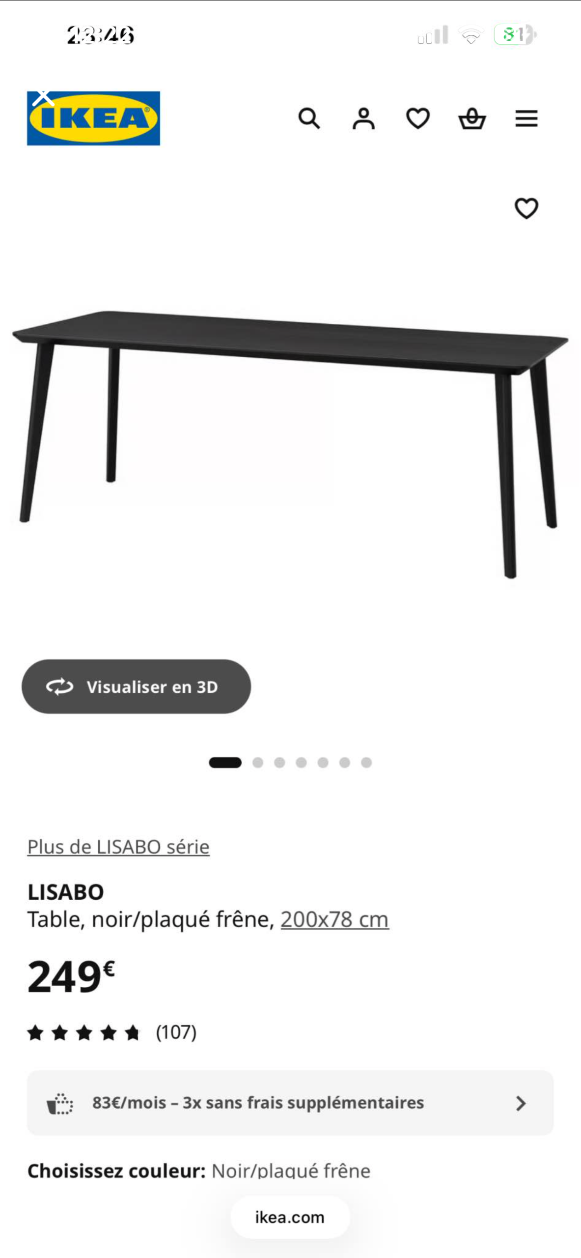 Photo du vendeur