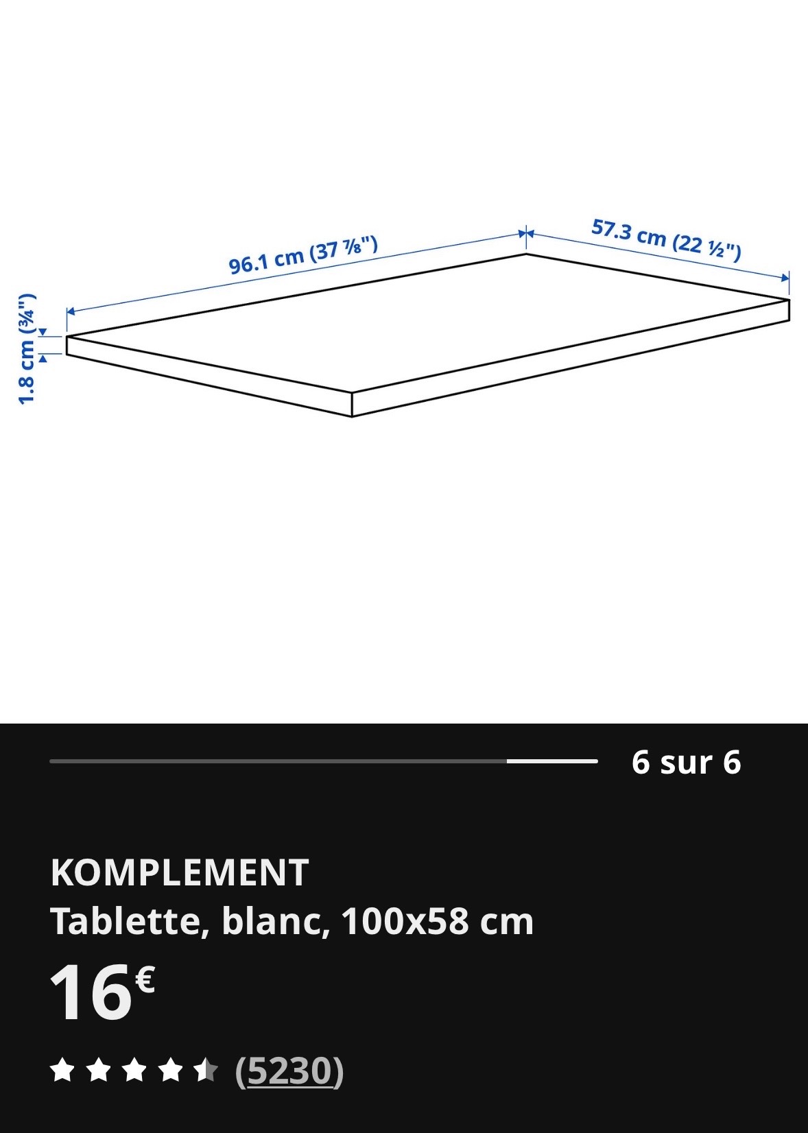 Photo du vendeur