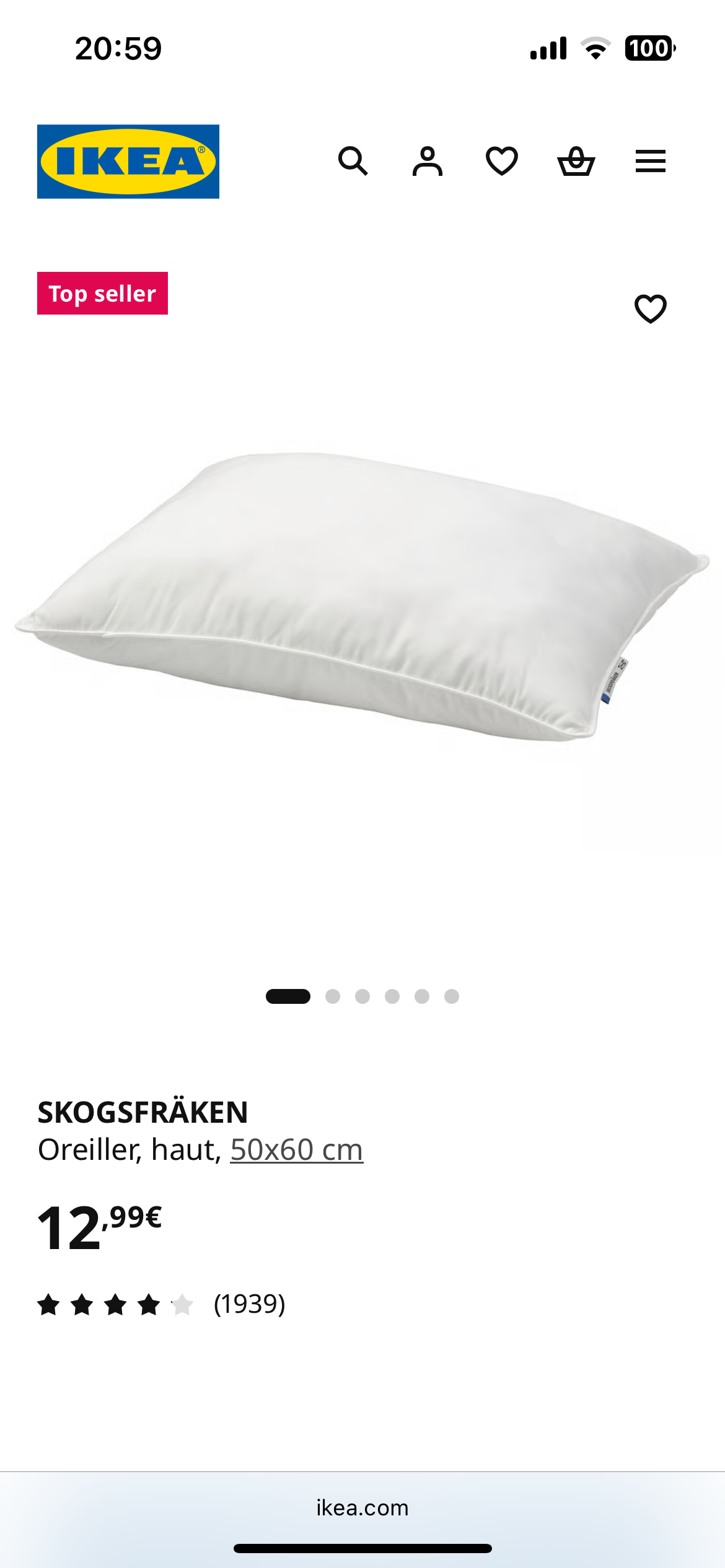 Foto verkoper