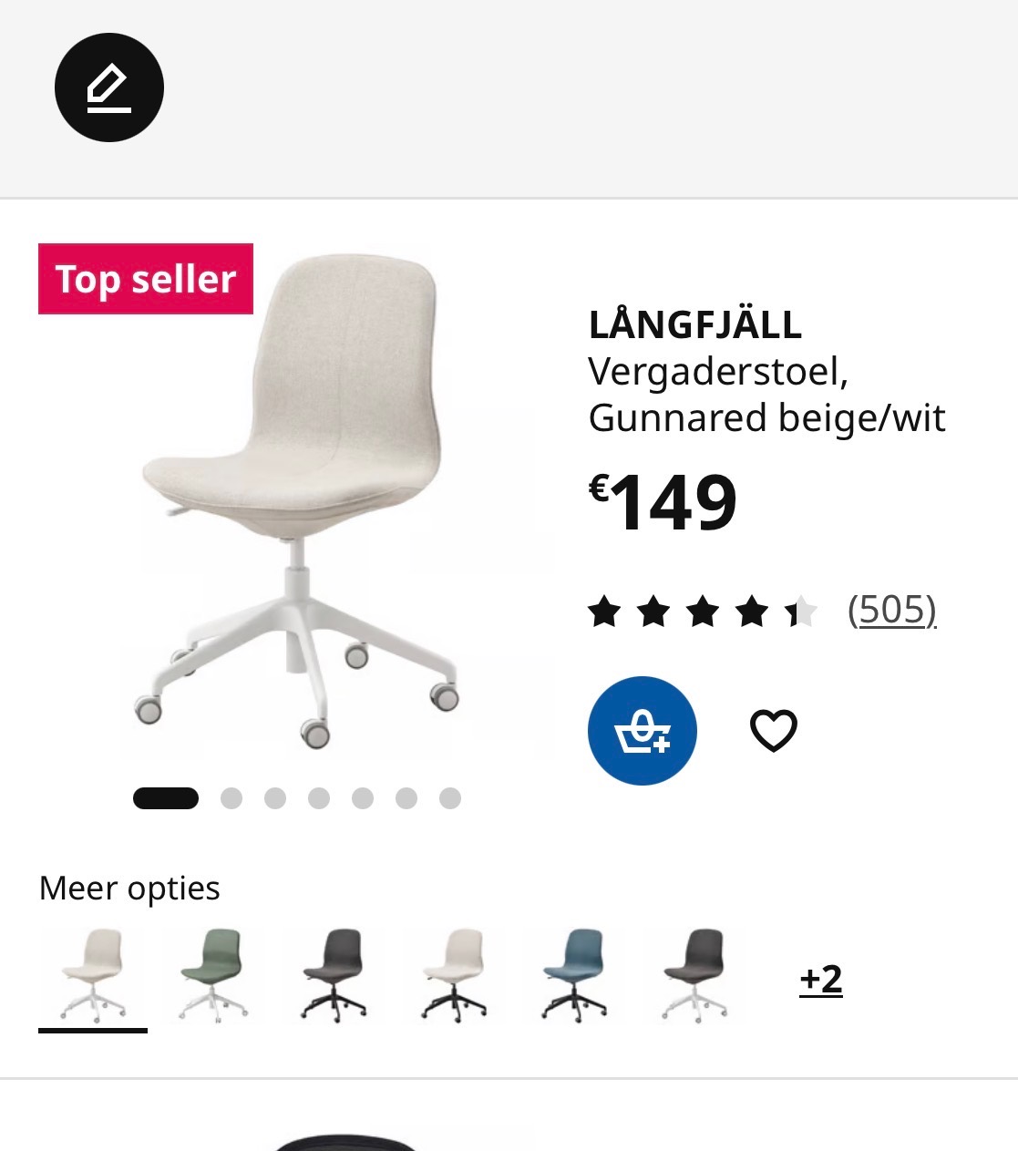 Foto verkoper