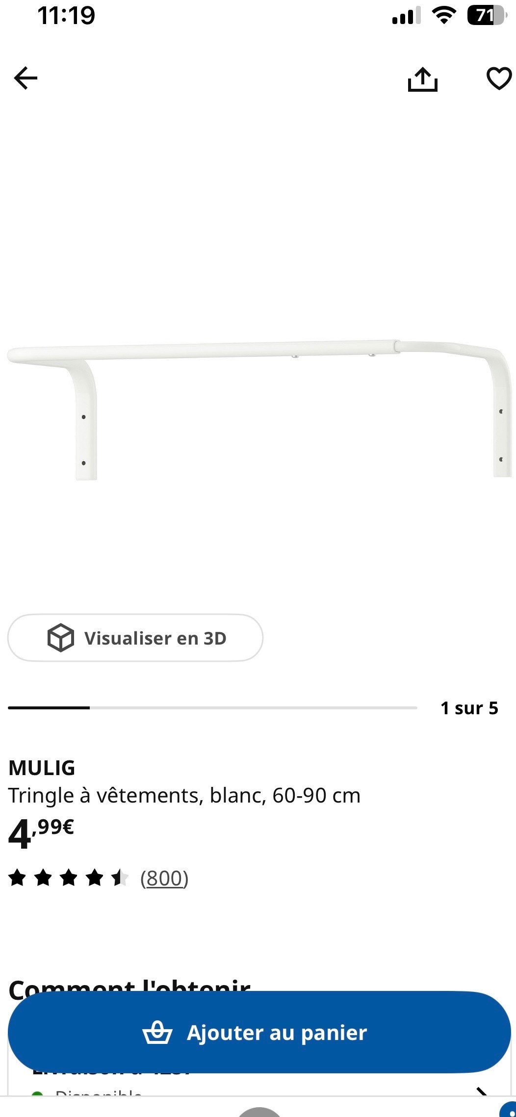Photo du vendeur